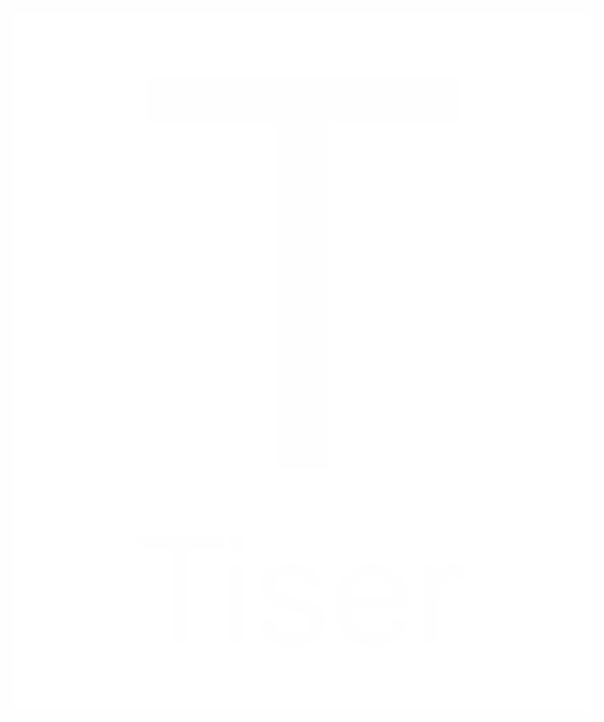 Logo Tiser Blanco png